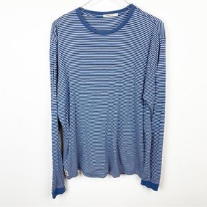 Marine Layer | Striped Supima Cotton Long Sleeve Tee